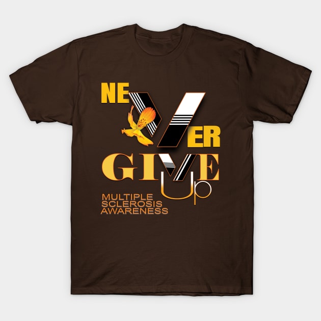 Multiple Sclerosis Awareness. T-Shirt by TeeText